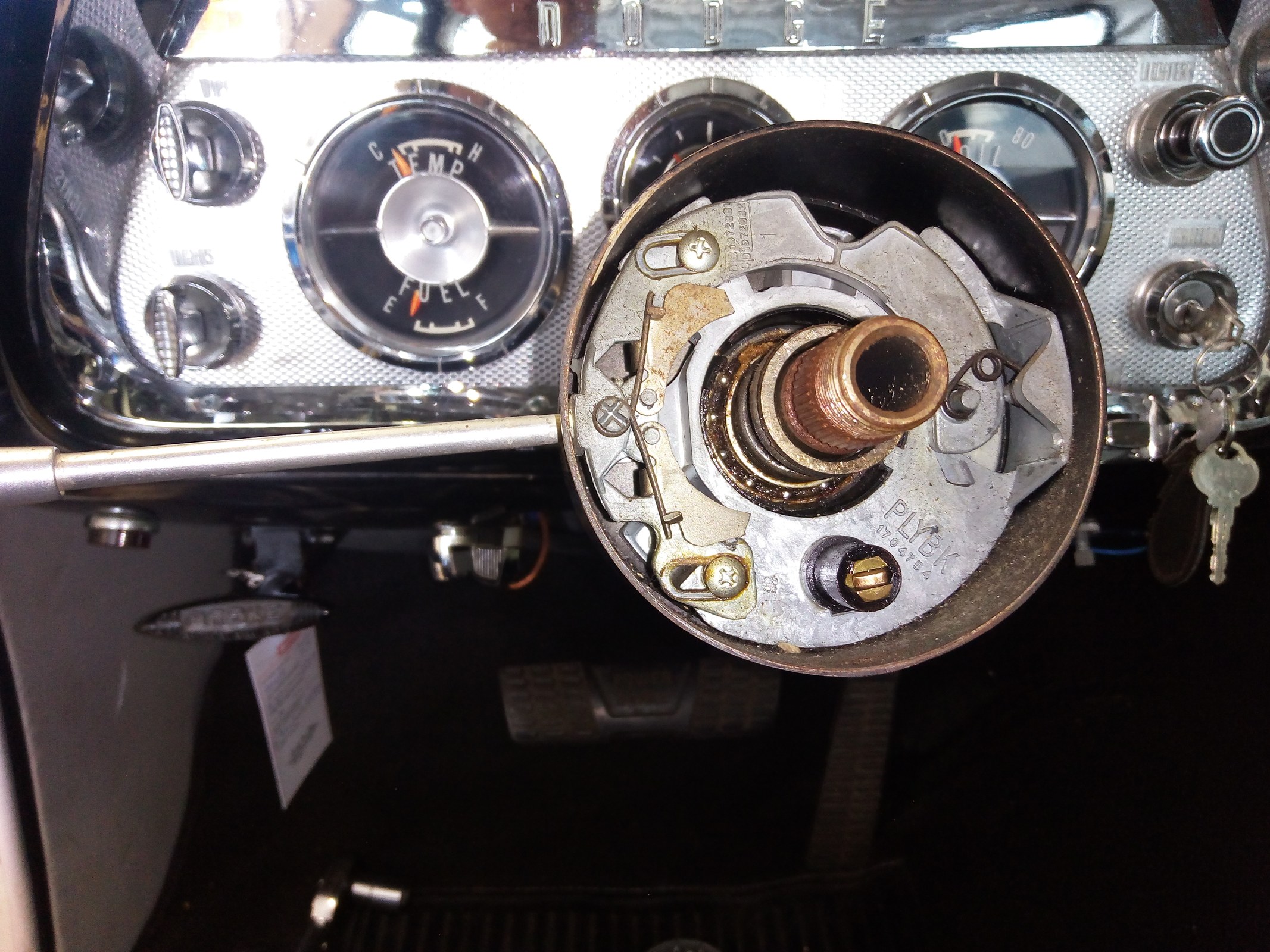Technisches Detail einer Werkstattarbeit